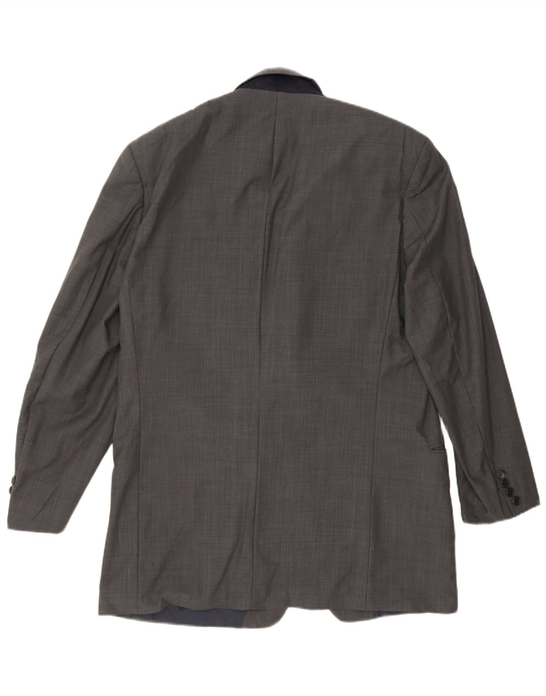 Hugo Boss muška jakna sa 2 gumba UK 42 XL siva djevičanska vuna