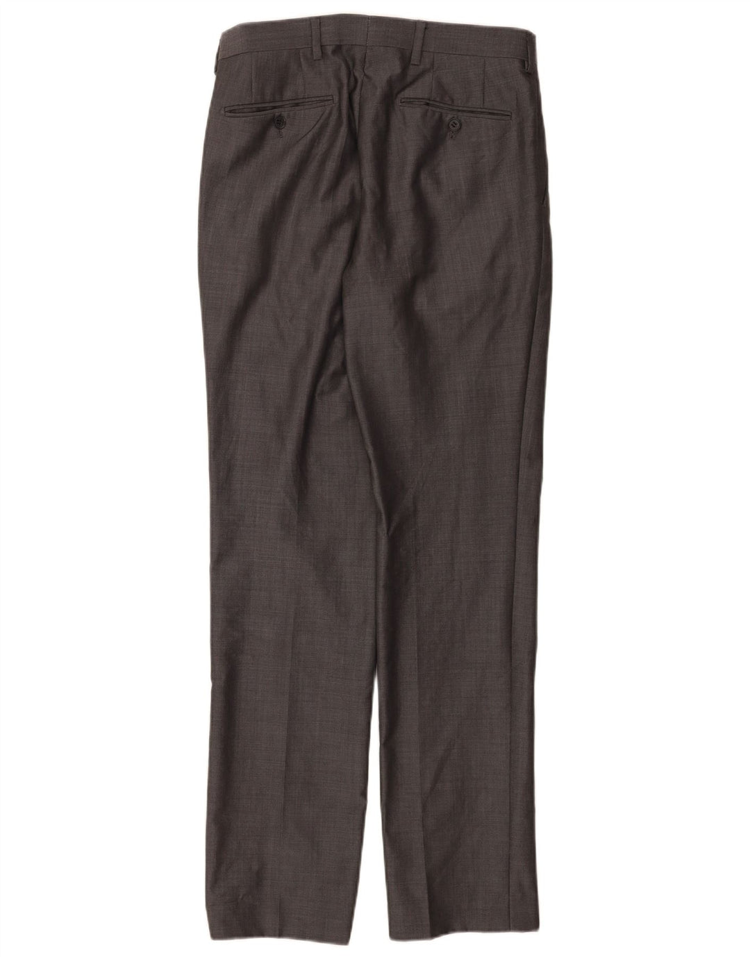 Marks & Spencer muške autograph hlače ravnog odijela W30 L33 sive vune