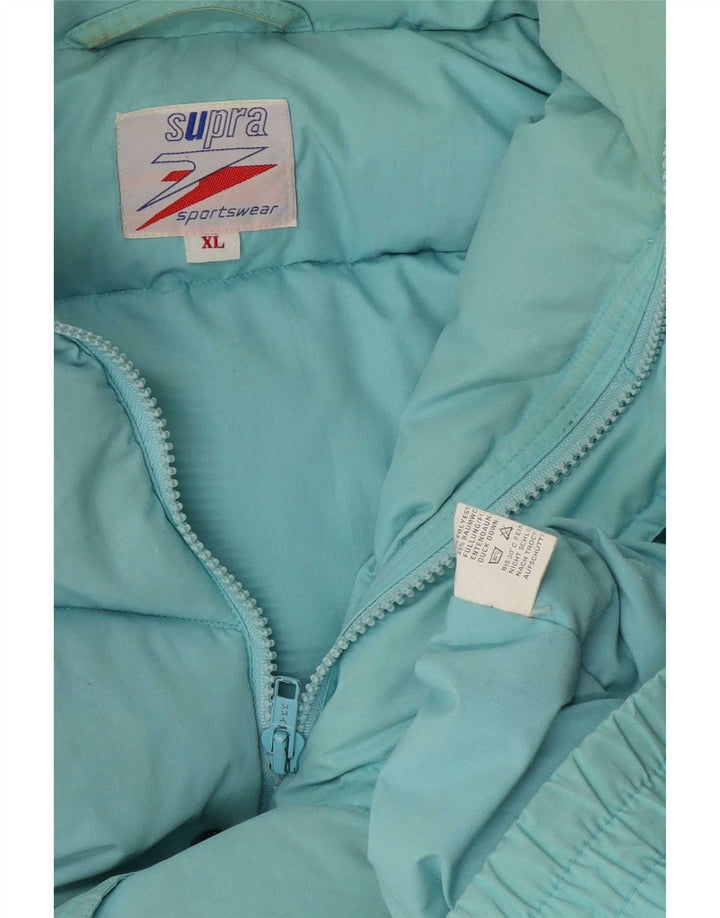 Supra muška podstavljena jakna UK 42 XL plavi poliester