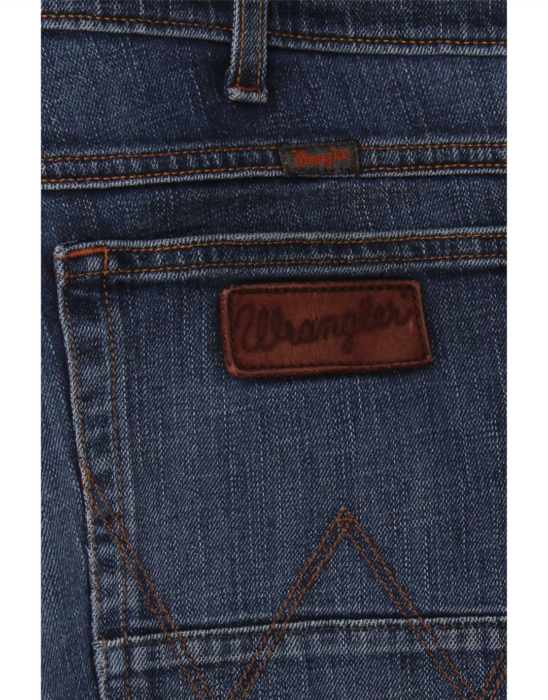 Wrangler muške ravne traperice W38 L29 tamnoplave