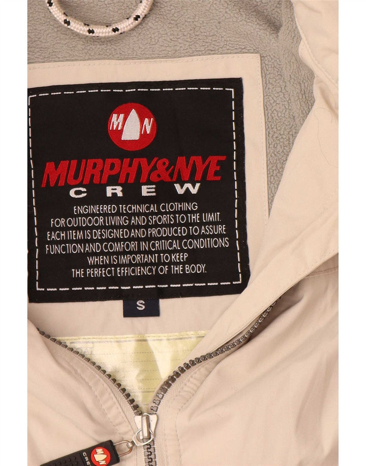 Murphy & Nye muška bombaška jakna UK 36 mala prljavo bijela poliamida