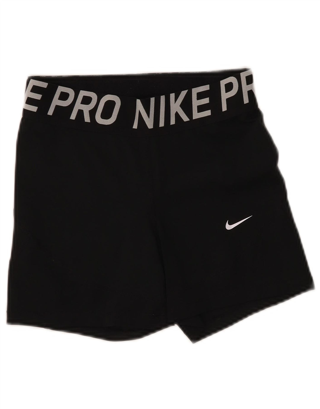 Nike Ženske Dri Fit Graphic Sport Shorts UK 12 Srednje crni poliester