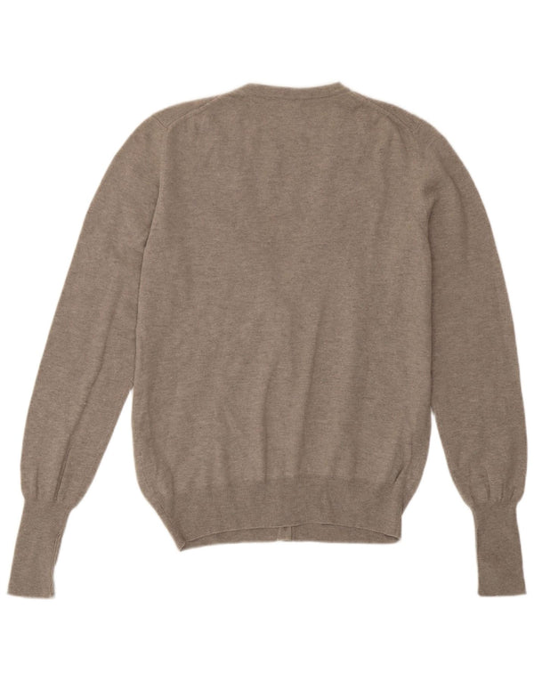 Fred Perry ženski kardigan pulover UK 20 2XL siva vuna