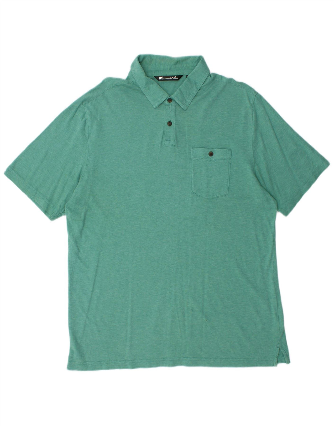 Travis Mathew muška polo majica velika zelena pamuk