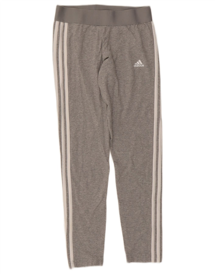 Adidas ženske tajice UK 12/14 srednje sive pamučne