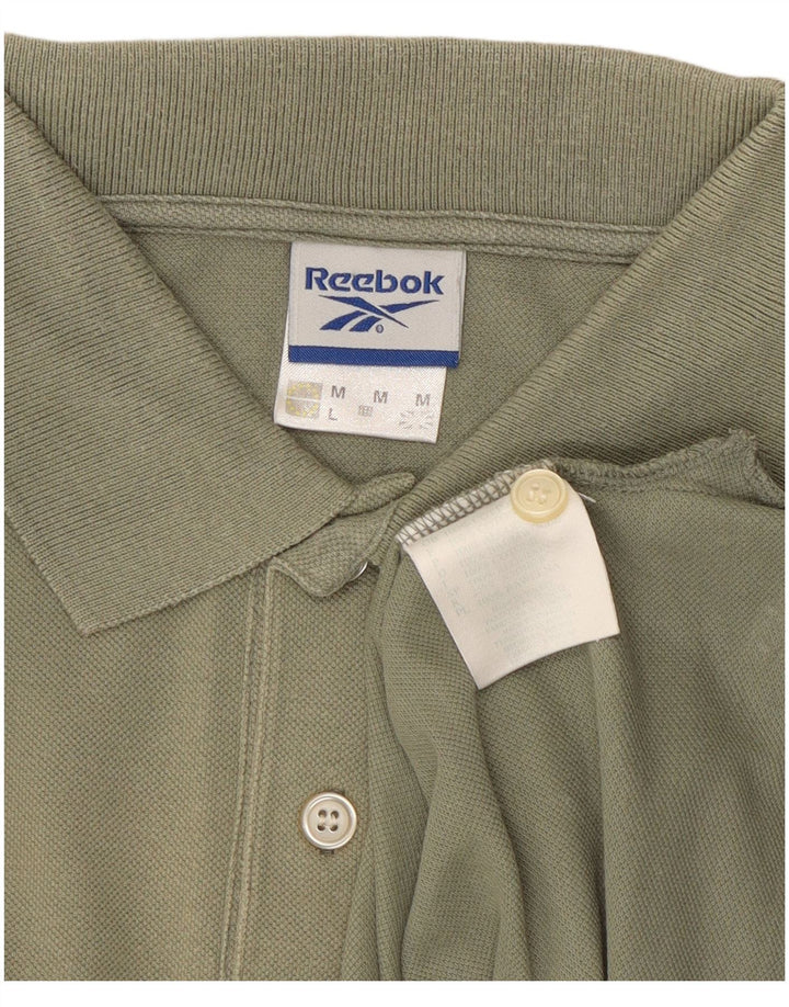 Reebok muška polo majica, srednji kaki pamuk