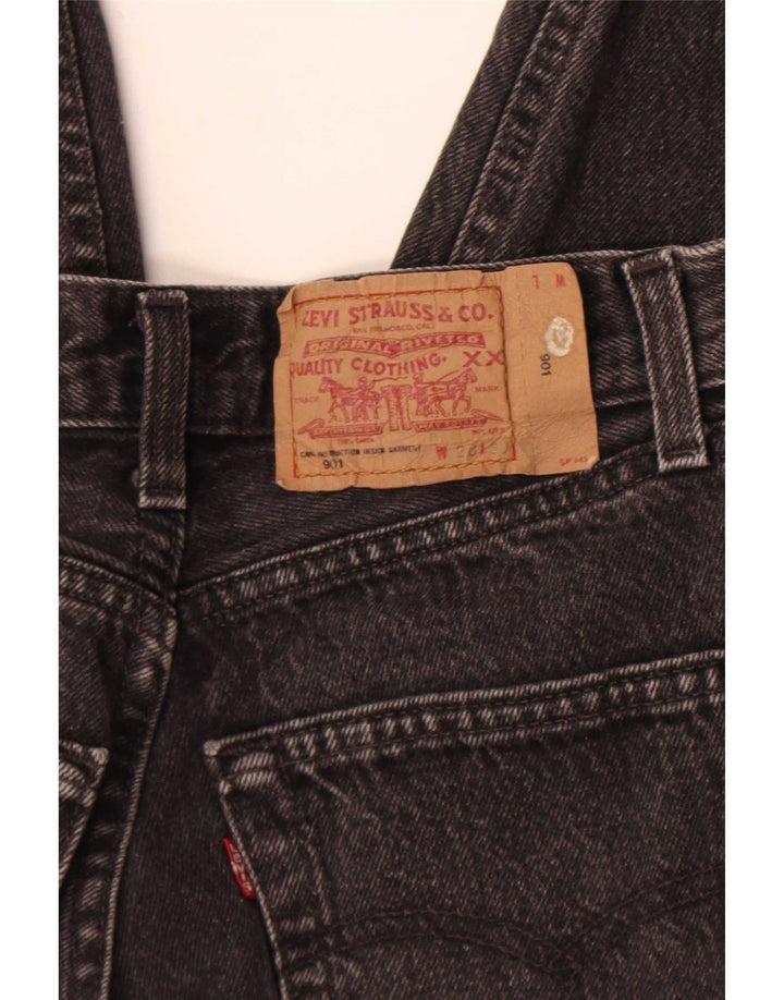 Levi's ženske 901 ravne ravne traperice W28 L27 sivi pamuk
