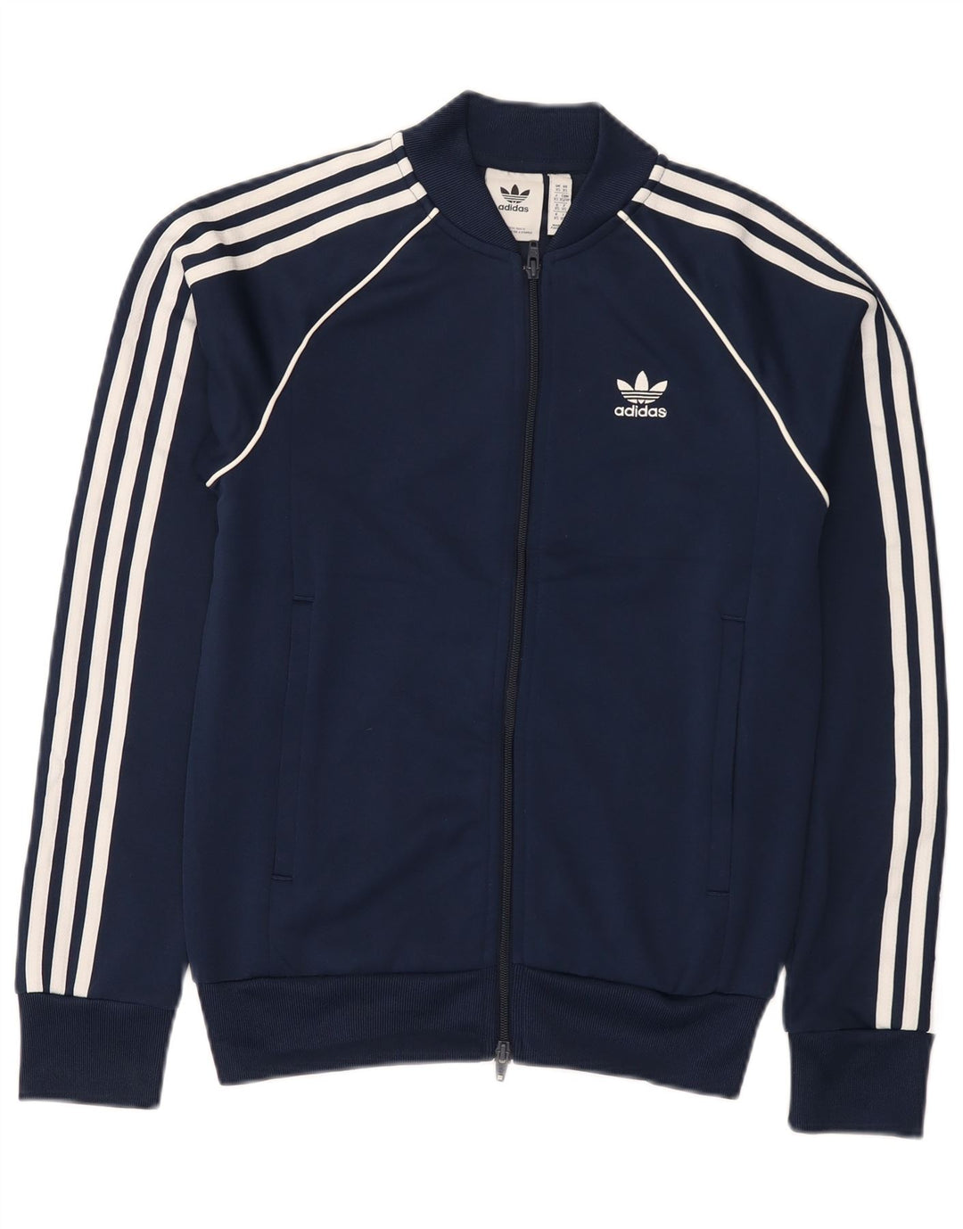 Adidas muška trenirka gornja jakna XS tamnoplavi poliester