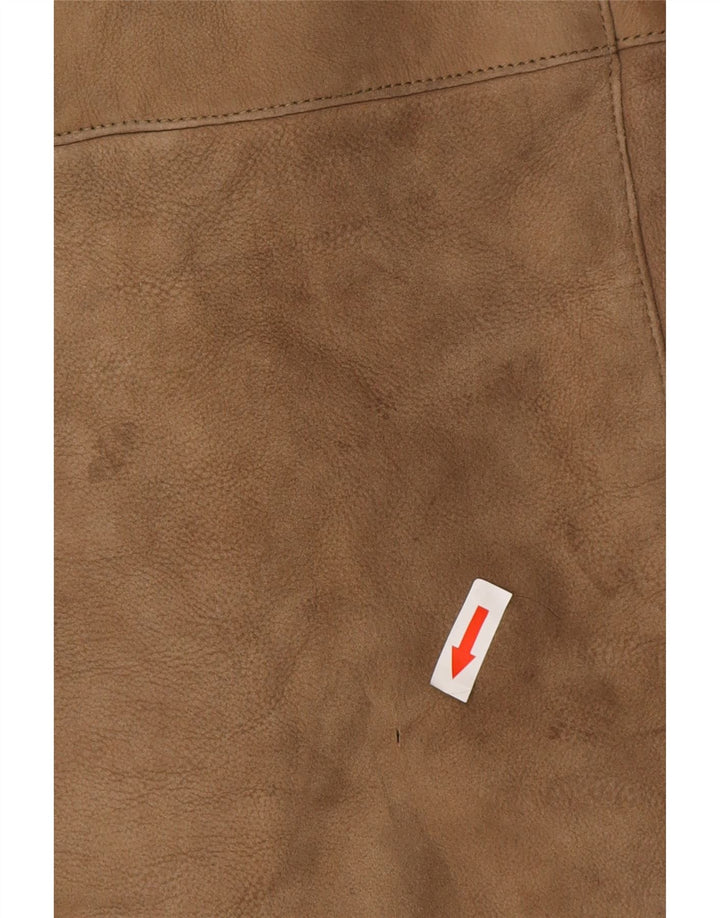 Vintage ženski preveliki kaput od šišmiša UK 10 Small Brown