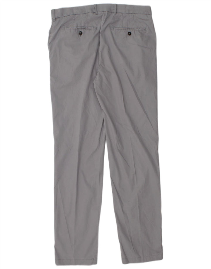 Marks & Spencer muške chino hlače regularnog kroja Blue Harbor W34 L33 sive