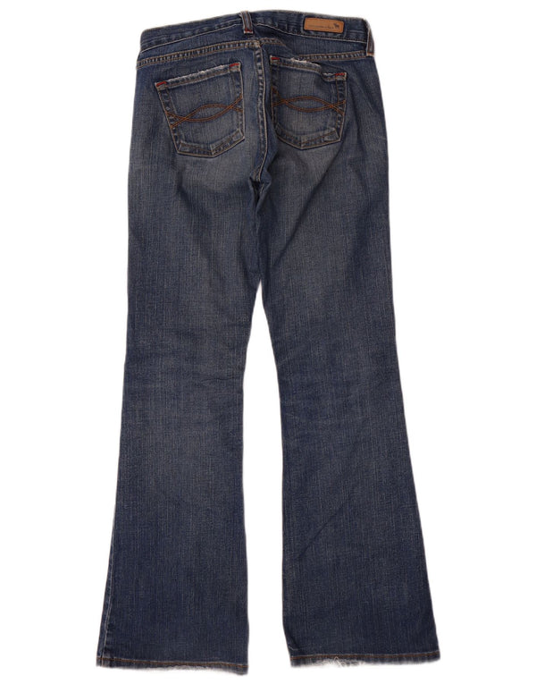 Abercrombie & Fitch Ženske Bootcut traperice US 0 XS W28 L30 Plavi pamuk