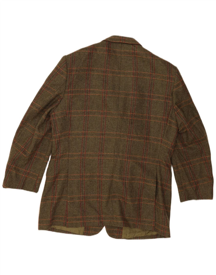 John Hanly&Co Ltd Muška jakna sa 3 gumba IT 54 2XL kaki karirana