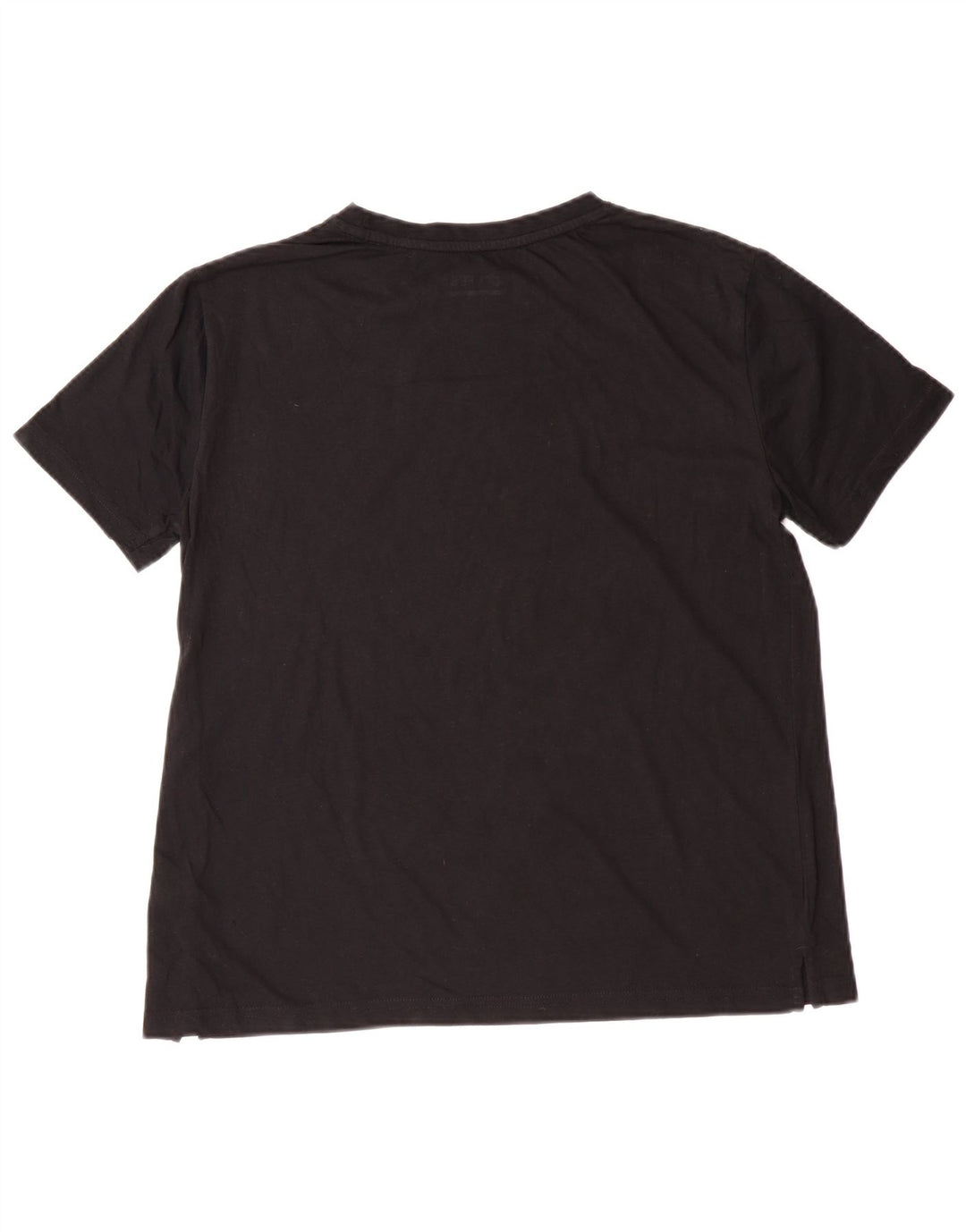 LOTTO Ženska majica kratkih rukava UK 16 Veliki crni pamuk