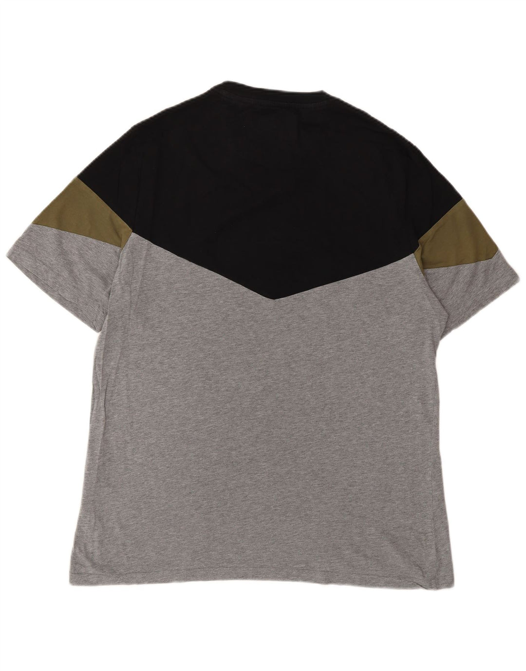 LYLE & SCOTT Mens Relaxed Fit T-Shirt Top Medium Multicoloured Colourblock