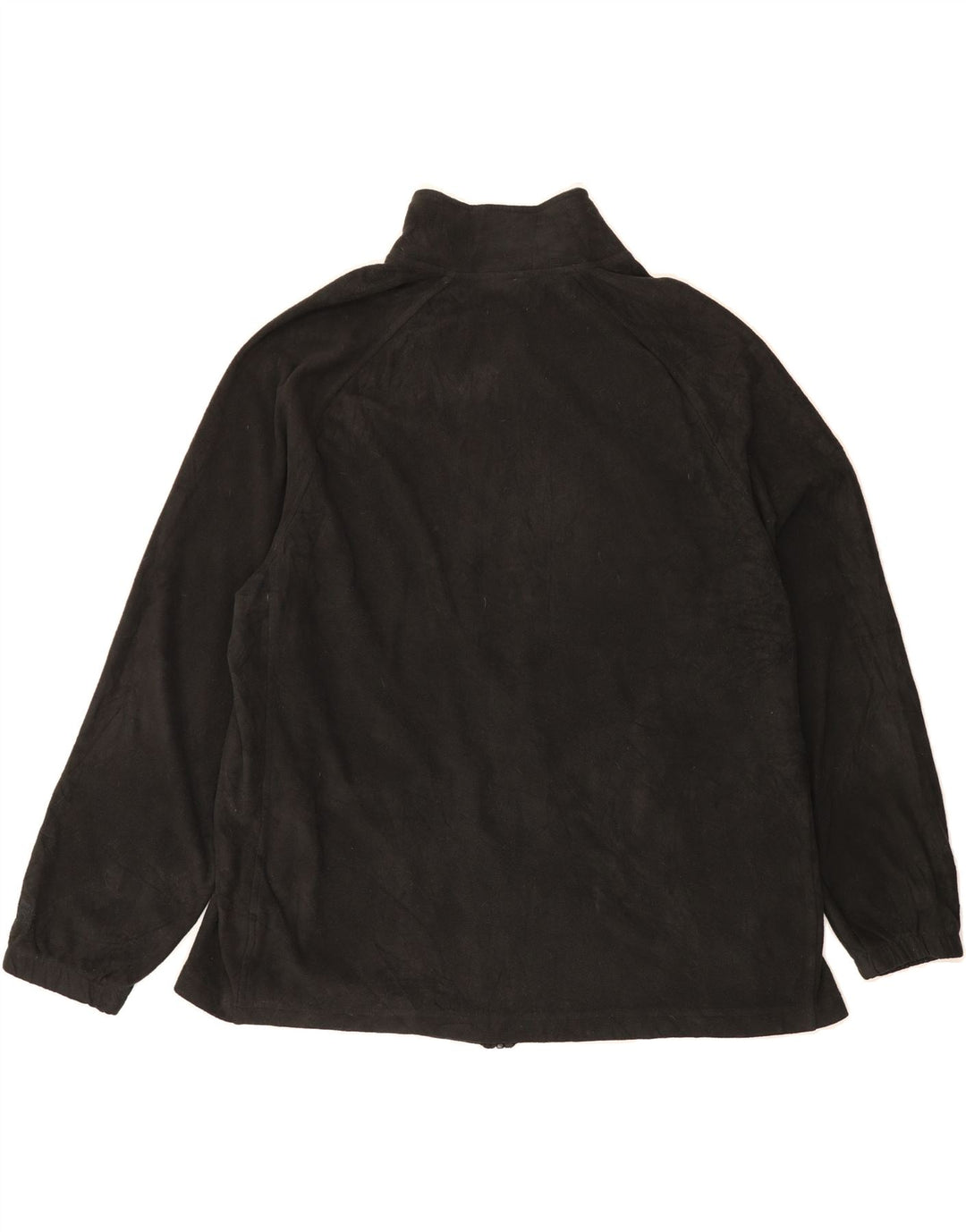 STARTER Mens Fleece Jacket UK 44 2XL Black Polyester Vintage Starter and Second-Hand Starter from Messina Hembry 