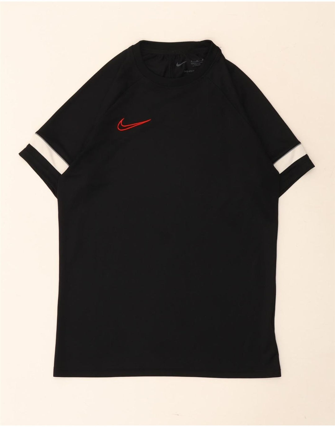 Nike Dri Fit T-Shirt Top srednje crne boje
