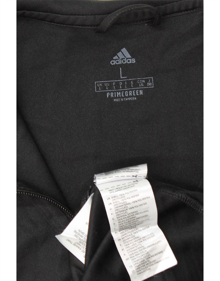 Adidas muška trenirka Aeroready Gornja jakna velika crna poliesterska