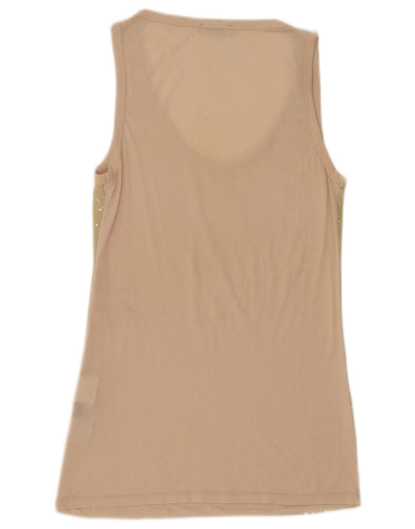 Max & Co. Ženska haljina-tunika bez rukava UK 8 Small Beige Flecked