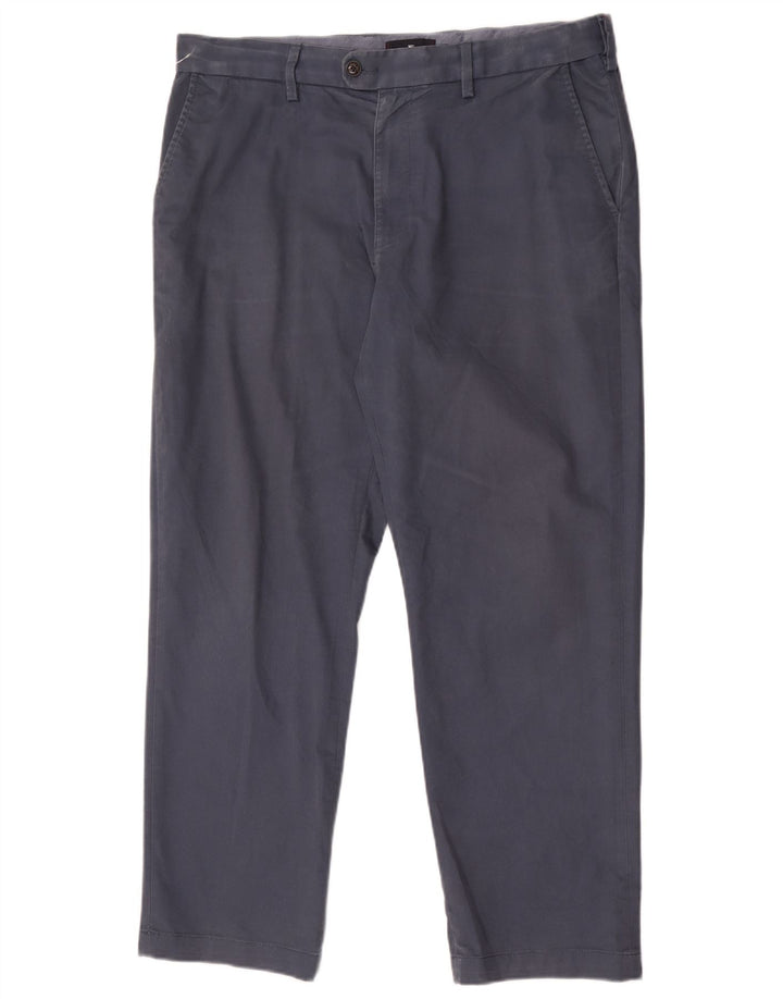 Marks & Spencer muške hlače ravnog odijela Blue Harbor W36 L29 tamnoplave