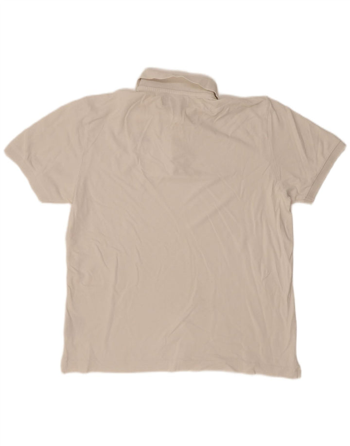 Kappa muška polo majica velika bijela pamučna