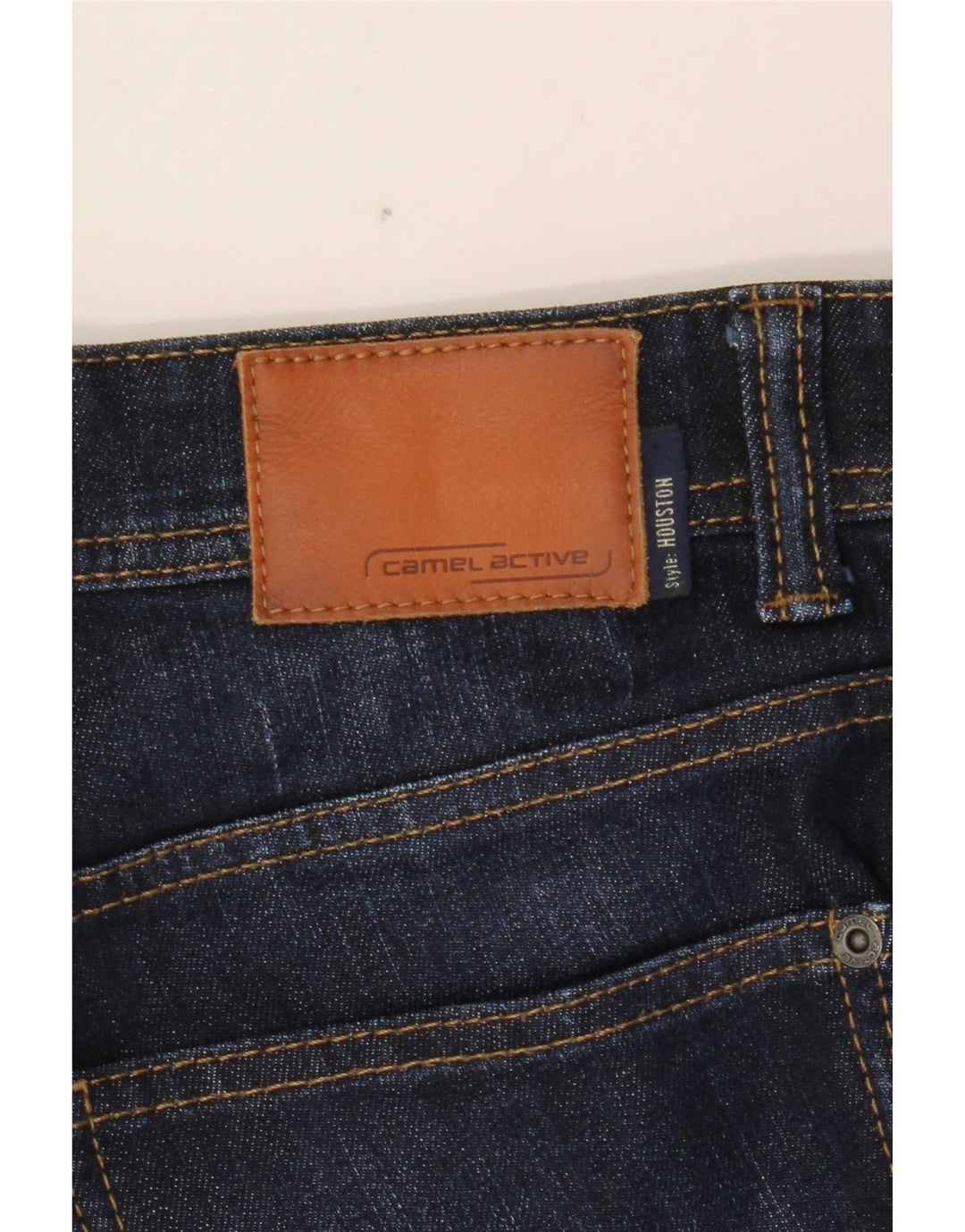 Camel Active ženske Houston ravne traperice W32 L28 tamnoplave