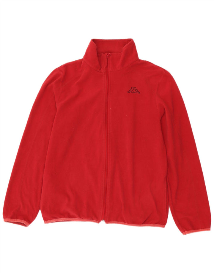 Kappa muška flis jakna UK 36 mali crveni poliester