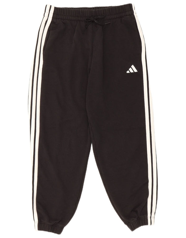 Adidas Ženska trenirka Hlače Joggers UK 12/14 Srednje crni pamuk