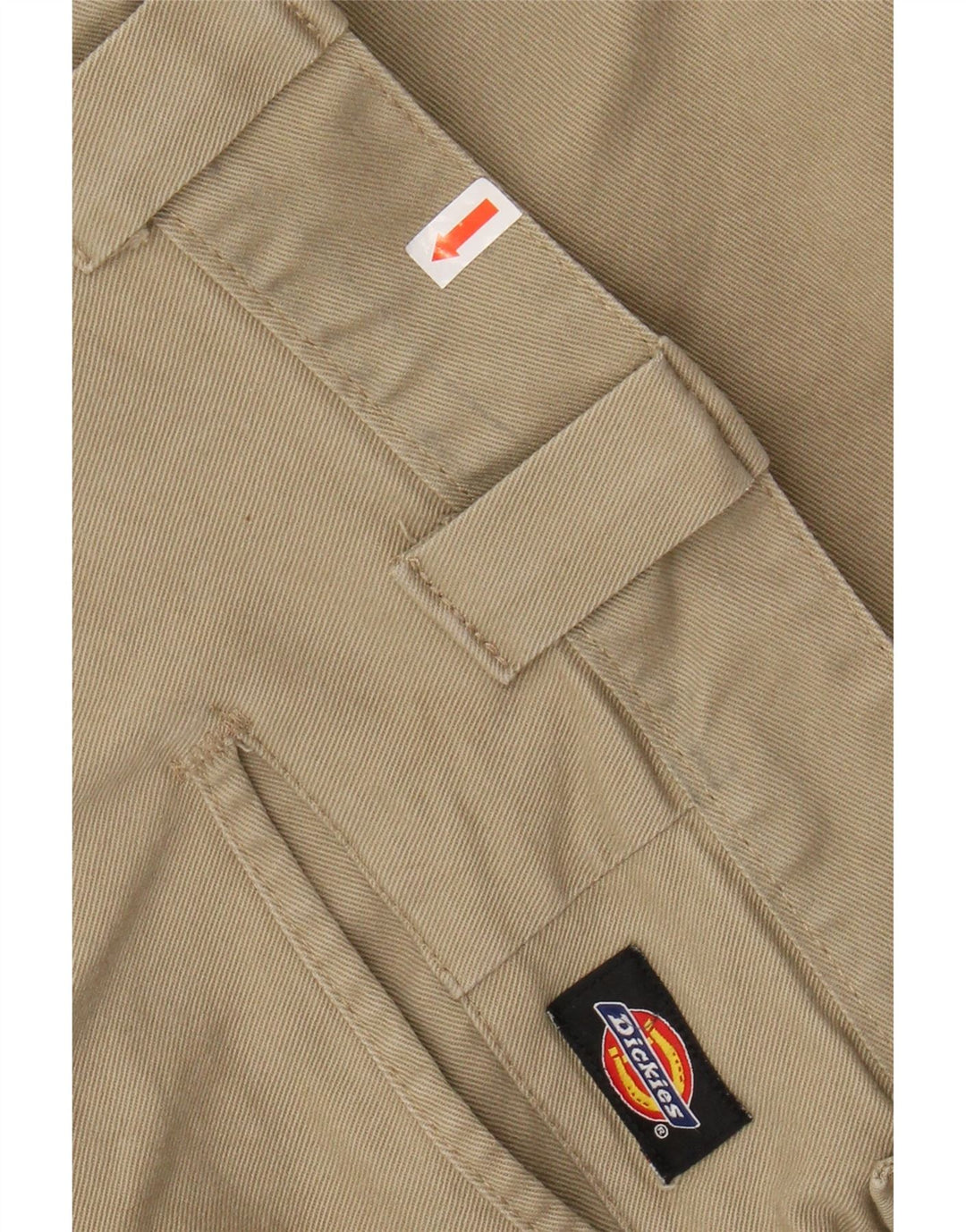 DICKIES Muške uske chino hlače W38 L34 Bež pamuk