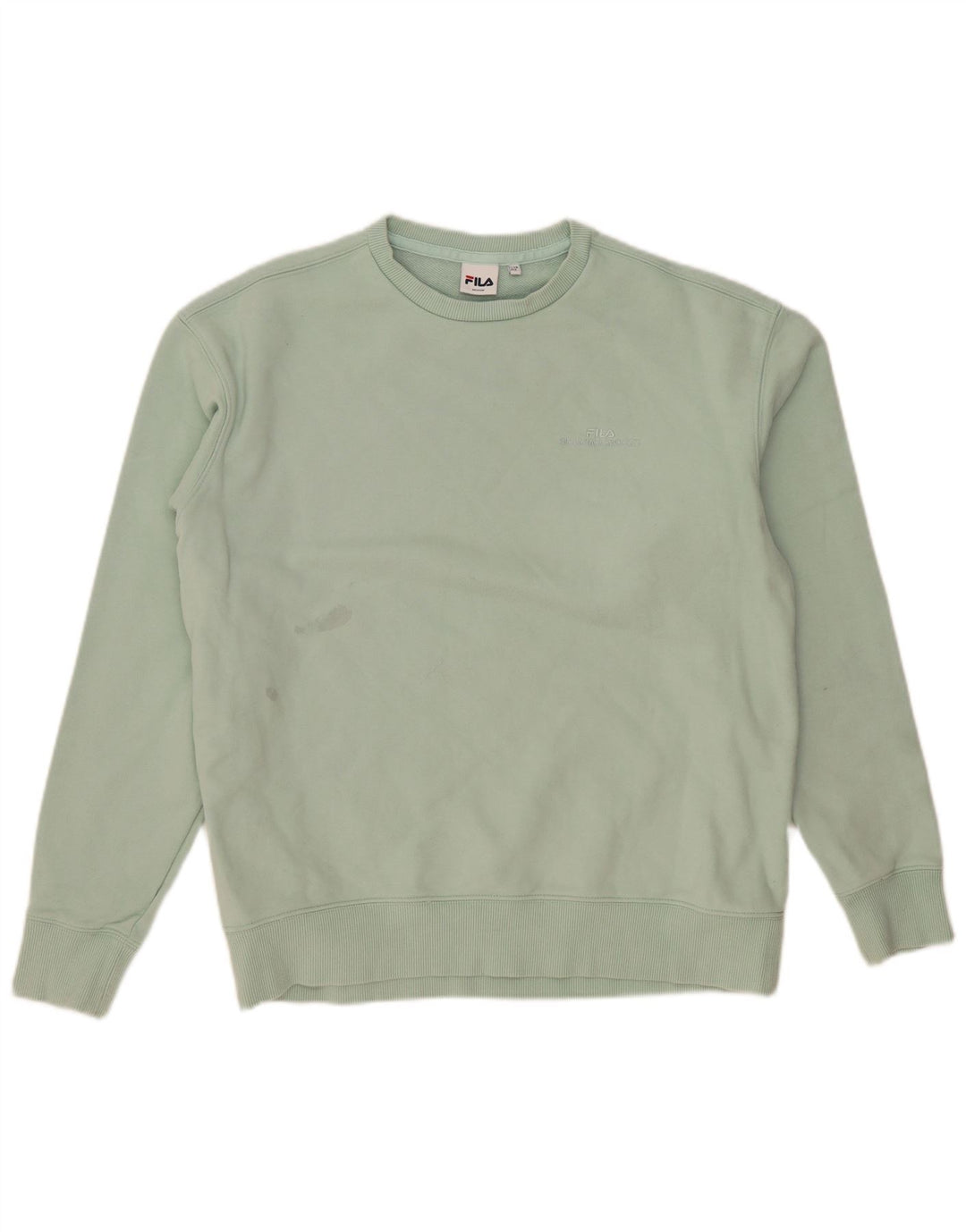 FILA muški džemper srednji tirkizni pamuk