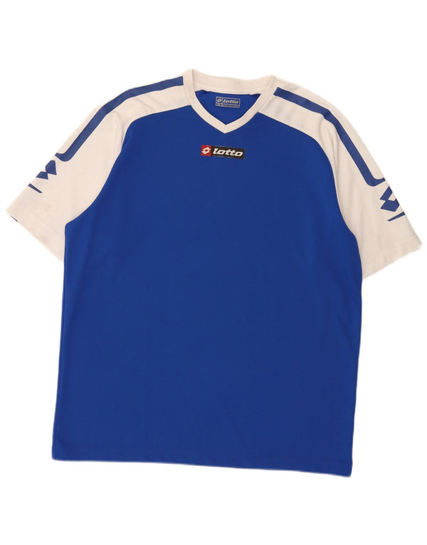 Lotto muška majica kratkih rukava s grafičkim motivima, 2XL, plava, sportska