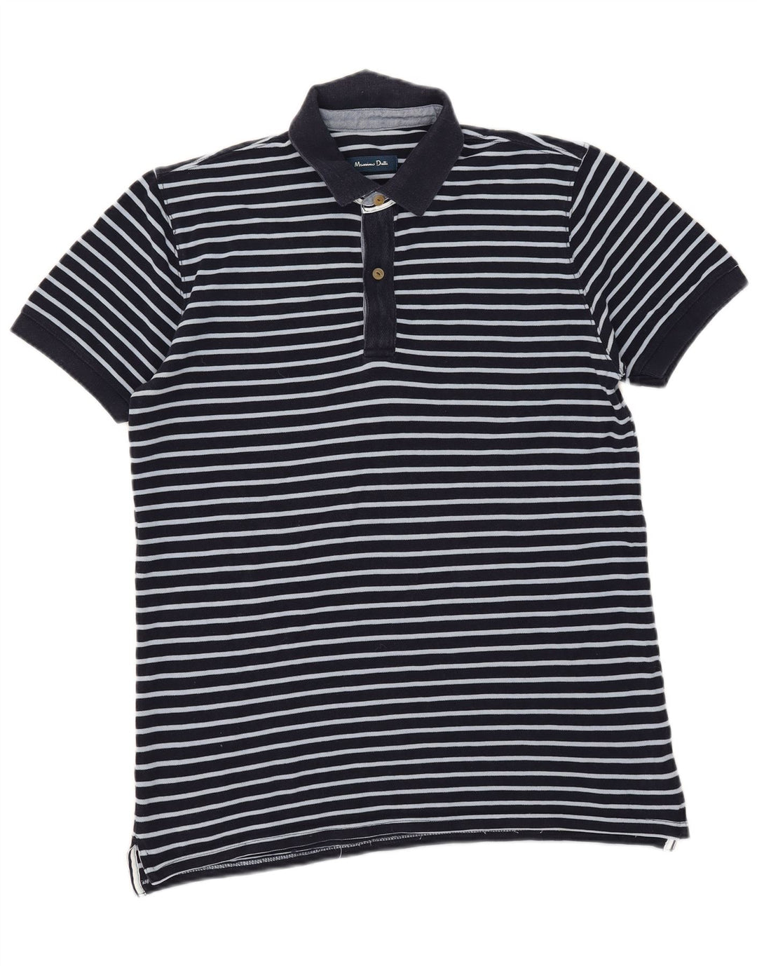 Massimo Dutti muška polo majica velika tamnoplava na pruge
