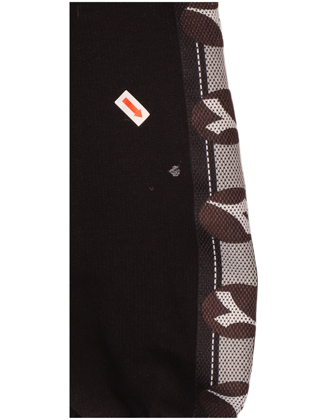 Diadora muška majica s izrezom na patentni zatvarač Veliki sivi pamuk u blokovima boja