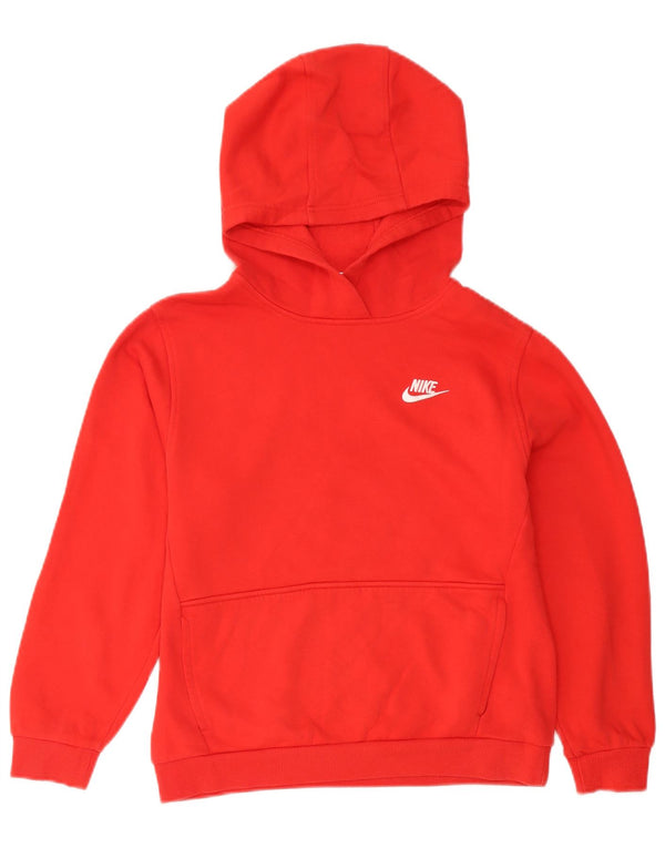 Nike majica s kapuljačom za dječake 13-14 godina XL, crveni pamuk