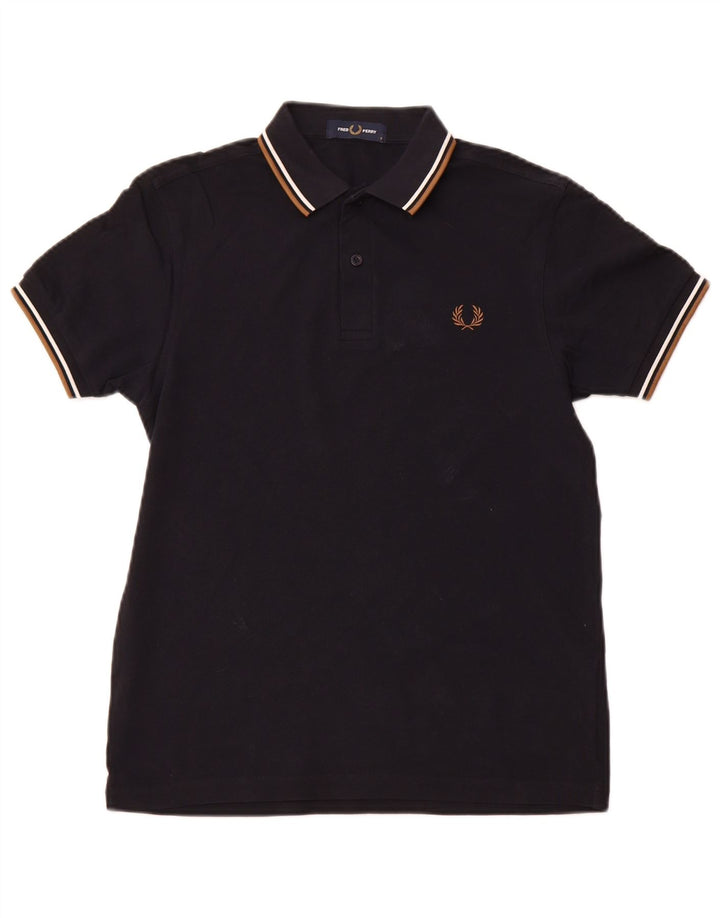 FRED PERRY Muška polo majica Mala tamnoplava pamuk