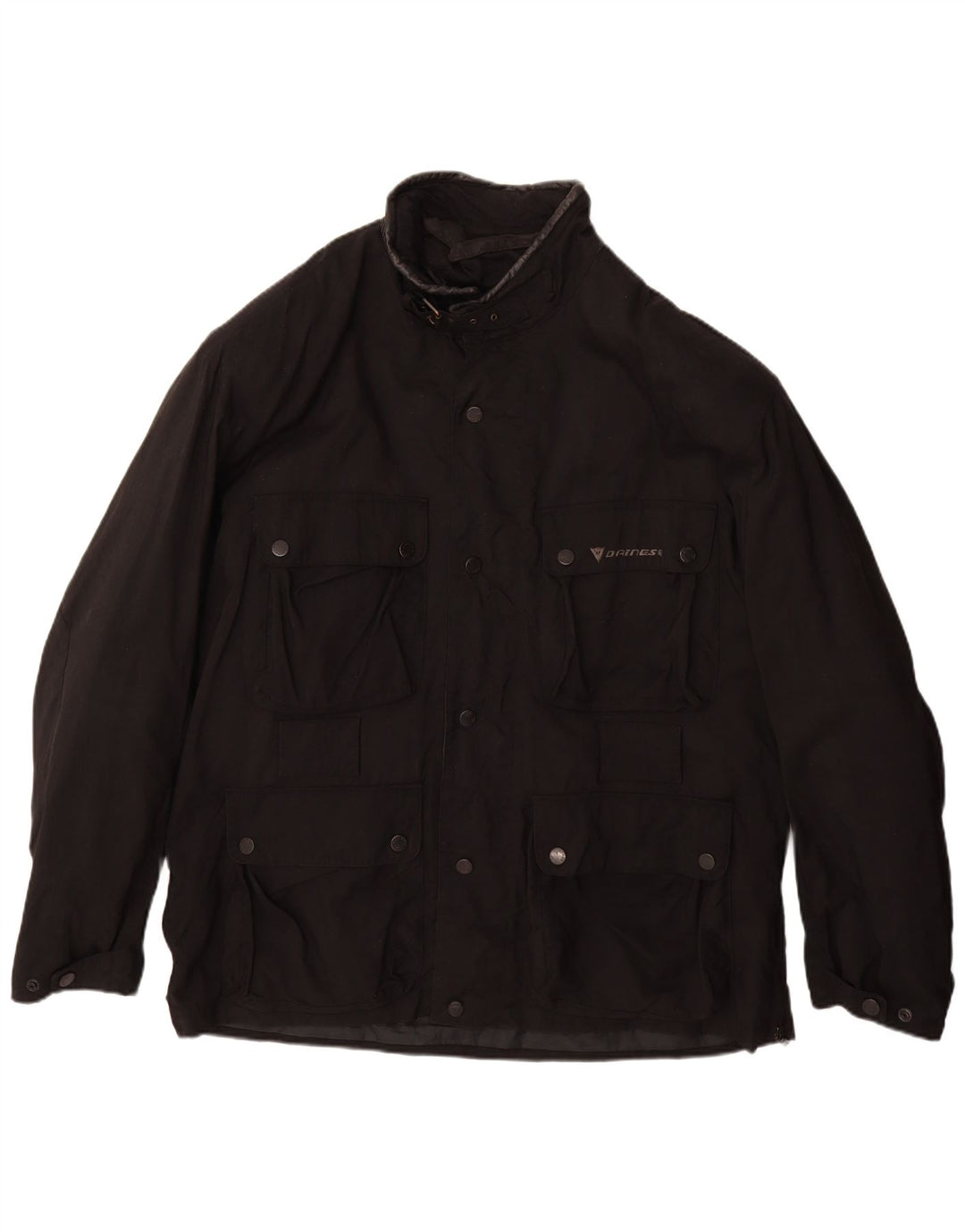 DAINESE muška trkaća jakna IT 48 4XL crni najlon