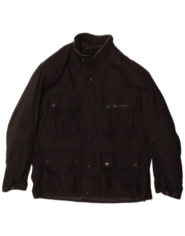 DAINESE muška trkaća jakna IT 48 4XL crni najlon