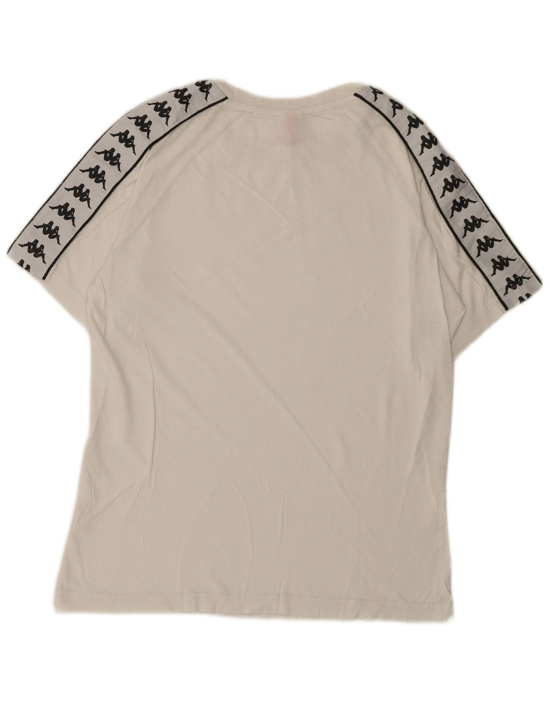 Kappa muška majica kratkih rukava s grafičkim motivima, mala bijela