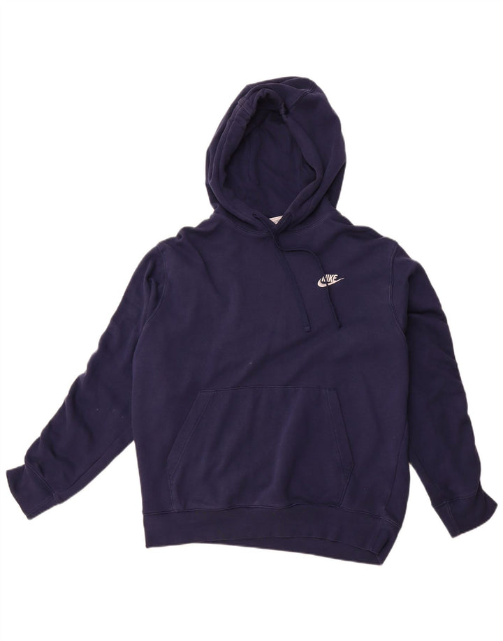 Nike muška majica s kapuljačom s kapuljačom, veliki tamnoplavi pamuk