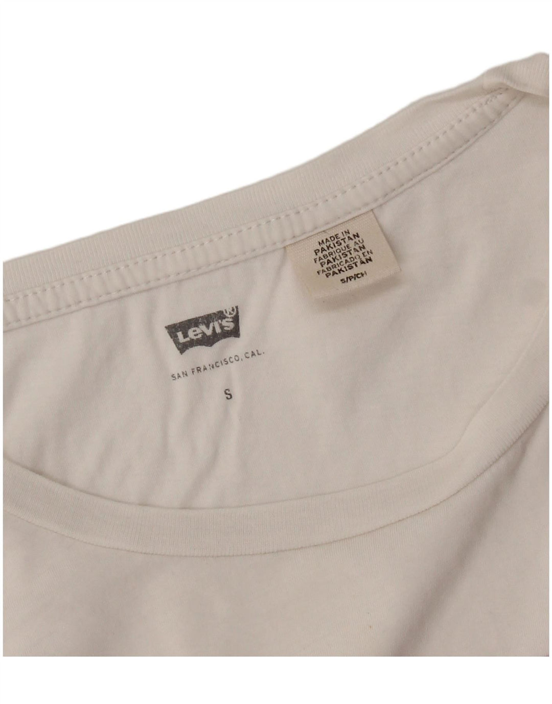 LEVI'S Ženska majica kratkih rukava s grafičkim motivima UK 10 Mala bijela