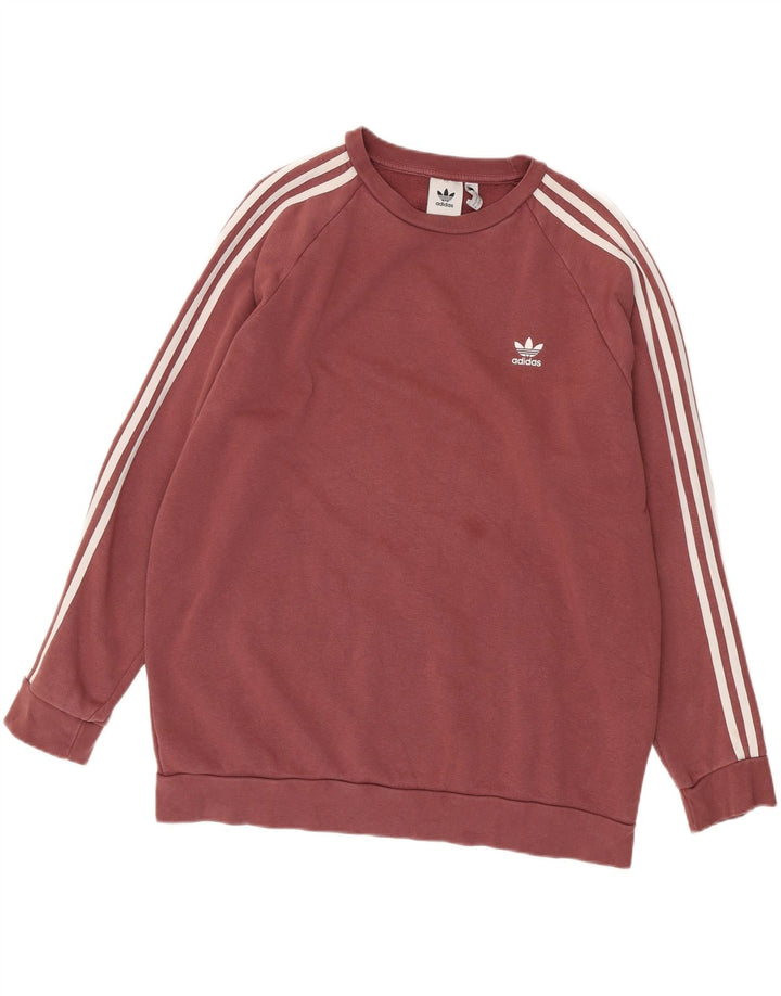 Adidas muški džemperi XL kestenjasti pamuk
