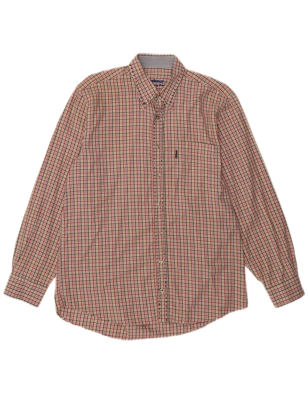 Barbour muška košulja Large Multicolored Gingham Cotton