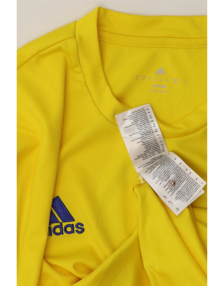 Adidas muška majica s grafičkim motivima, srednji žuti poliester