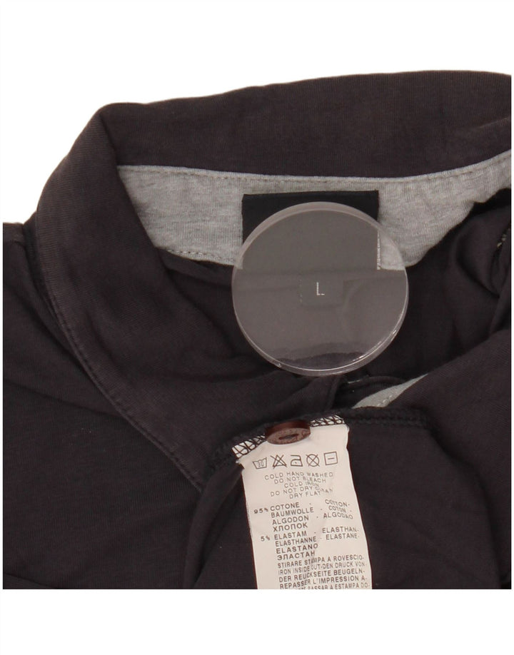 TRUSSARDI JEANS Muška polo majica velika tamnoplava pamuk