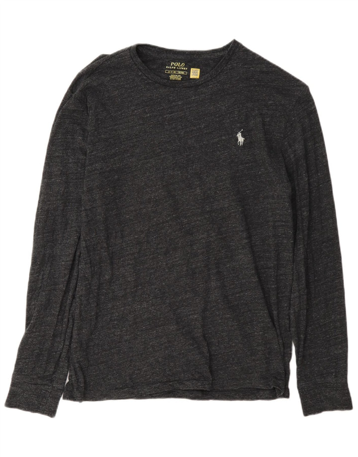 Polo Ralph Lauren muška majica dugih rukava male sive fleke