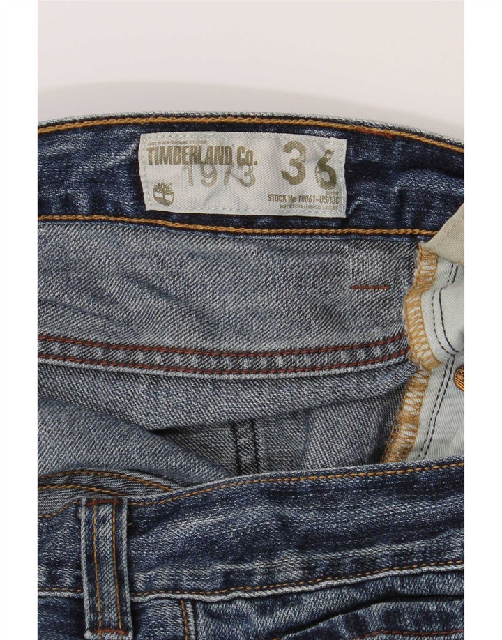 Timberland muške ravne traperice W36 L32 plavi pamuk