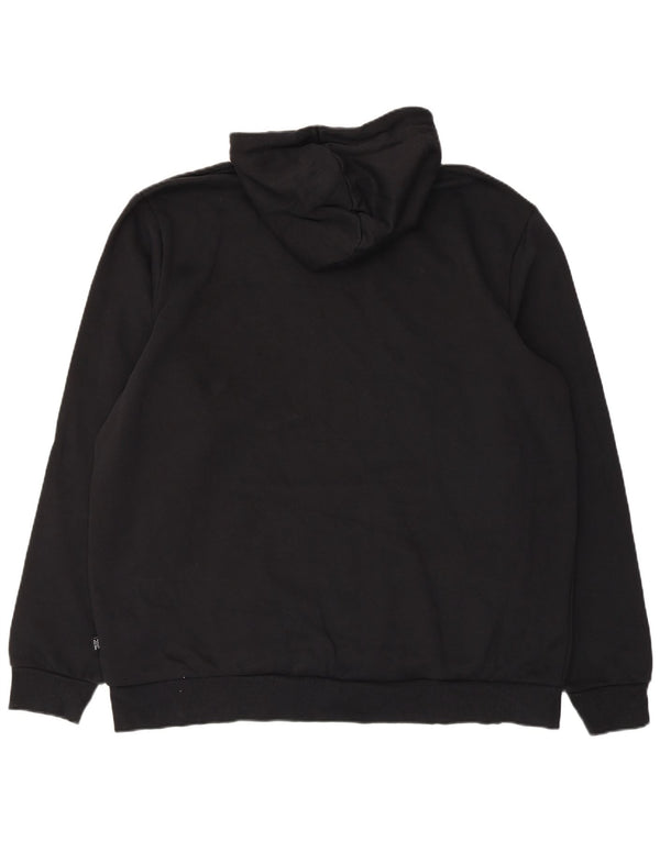 Puma muška majica s kapuljačom s grafičkim motivima 2XL crni pamuk