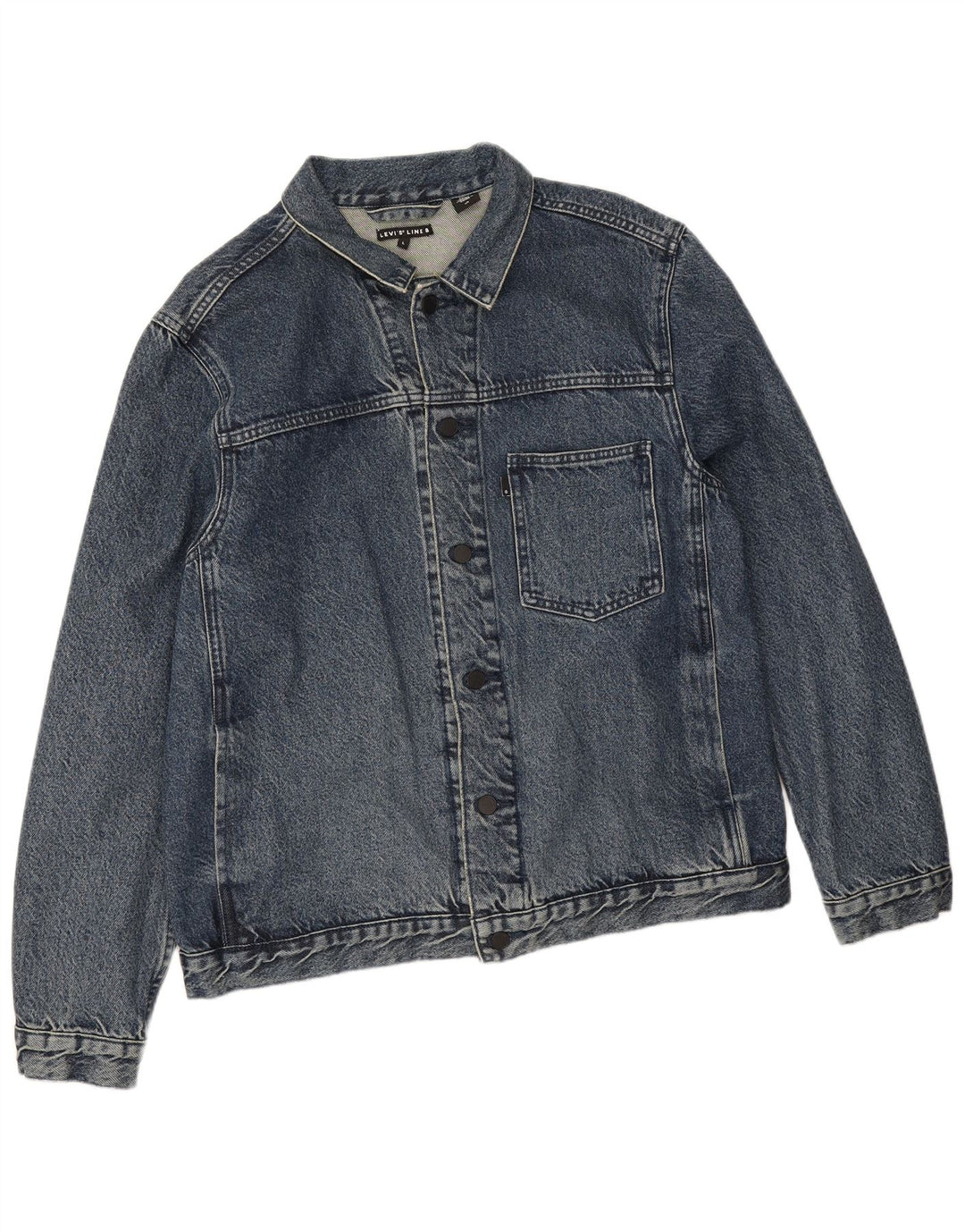 Levi's muška traper jakna UK 40 Large tamnoplavi pamuk