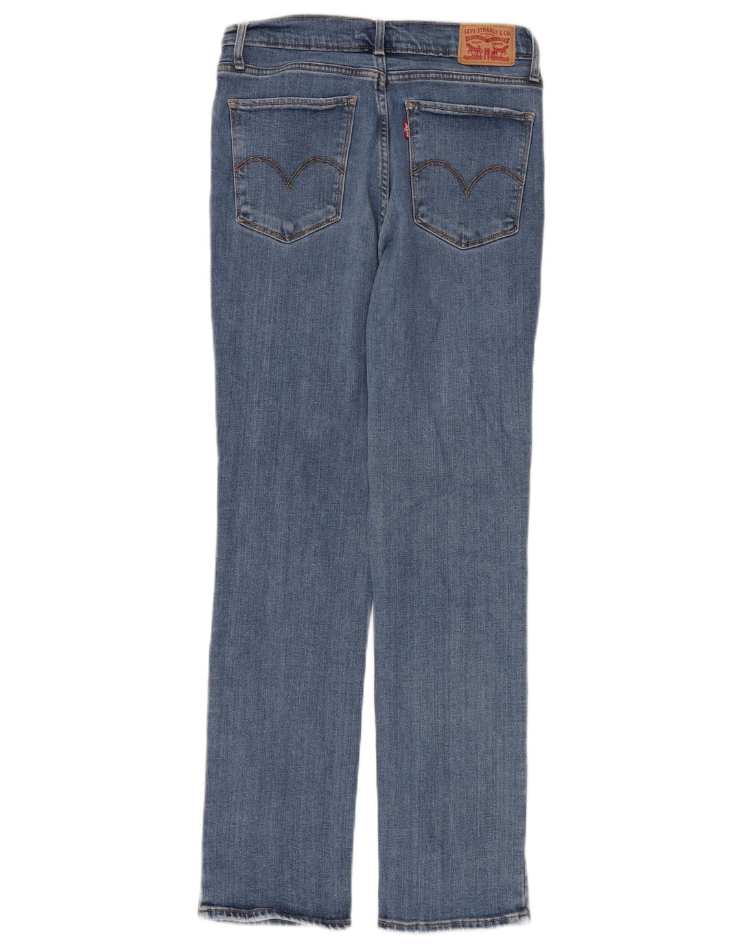 Levi's ženske ravne traperice visokog struka 724 W30 L28 plave