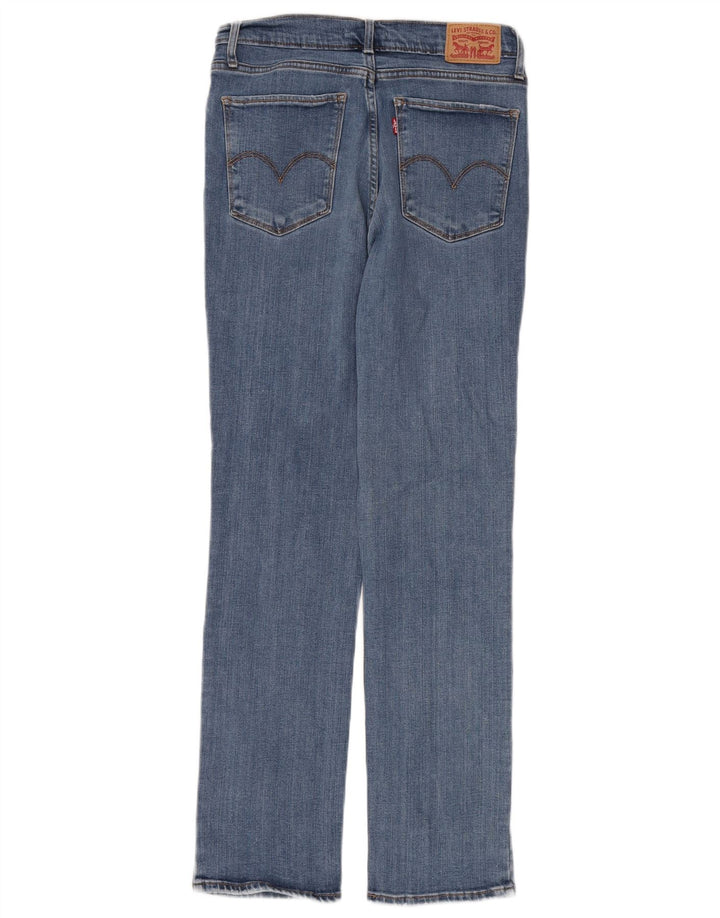 Levi's ženske ravne traperice visokog struka 724 W30 L28 plave