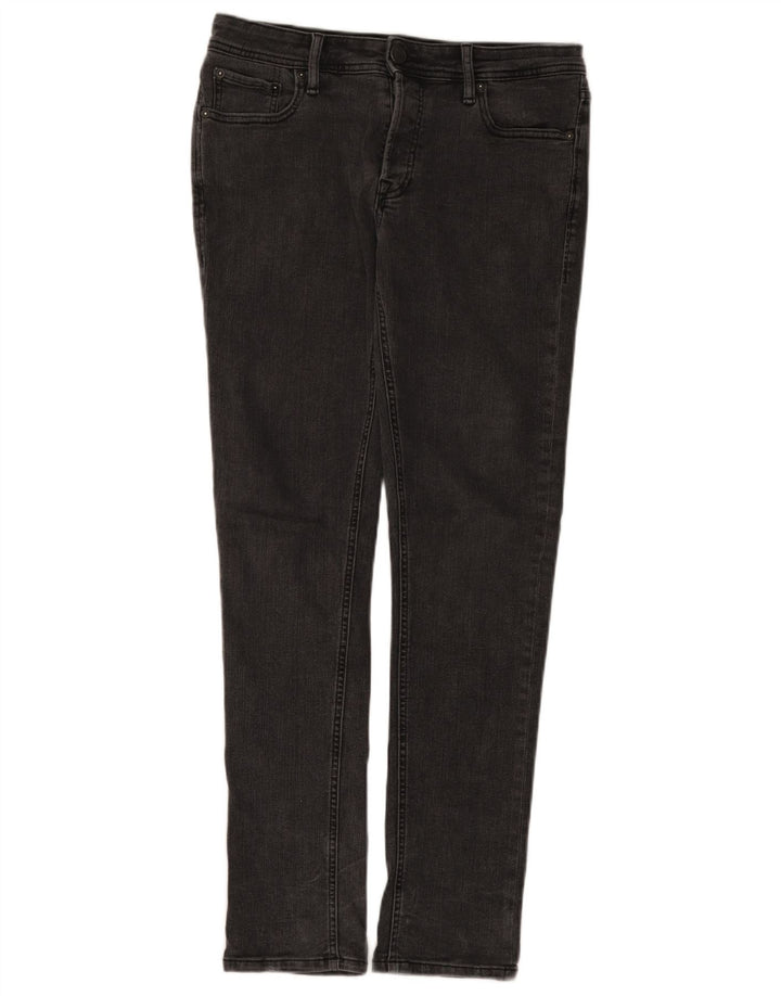 Jack & Jones Muške uske traperice W31 L32 Sivi pamuk